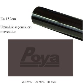 Resim Siyah Cam Filmi 152Cm X 60M - Black %25 