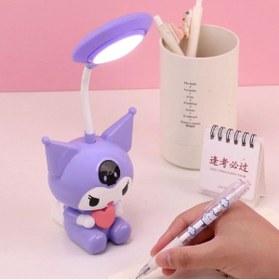 Resim Hediye Vakti Sanrio Kawai Kuromi Led Şarzlı Çocuk Odası Masa Lambası 