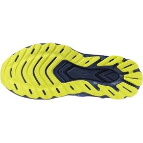 Resim Mizuno Wave Skyrise 7 Erkek Koşu Ayakkabısı Mavi Çok Renkli 