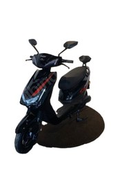 Resim Skyjet Ecolıne Elektrikli Moped Siyah 