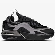 Resim Nike Air Max Furyosa Sneaker Black Platform Taban 4cm Kadın Günlük Spor Ayakkabı Siyah Siyah 
