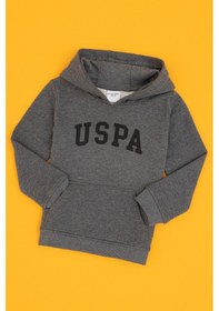 Resim U.S. Polo Assn. U.s. Polo Assn. Erkek Çocuk Antrasit Melanj Sweatshirt 50314005-vr081 