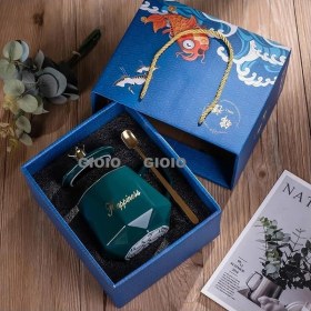 Resim Silver1 Yeni Pratik Seramik Su Dağı Arkadaşı Hediye Yaratıcı Hediye Seti Hediye Kur ile Hediye (Yurt Dışından) 