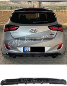 Resim SML Dizayn Hyundai I30 (2012-2017) Custom Difüzör (PLASTİK) I30 Arka-bodykit-difizör-ek 