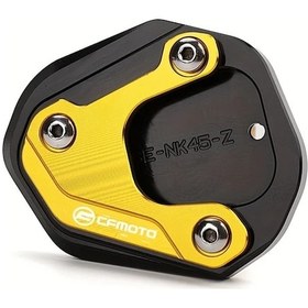 Resim Chuangyinshop Golden Cfmoto 450nk 450sr 450clc 2023 2024 Motorcycle Cnc Yan Ayaklık Genişletilmiş Ped Aksesuar 