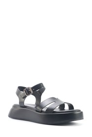 Resim Nine West VELART 5FX Siyah Kadın Kalın Taban Sandalet 
