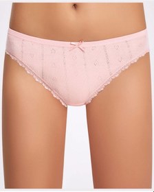 Resim Jakarlı Transferli Ribana Bikini Külot 001 