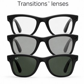 Resim Ray-Ban Meta Wayfarer Gen 2 RW4012 Şeffaf Yeşil Akıllı Gözlük Transitions Güneşte Kararan Cam Meta Aı Kamera Bluetooth 