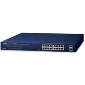 Resim Yönetilemeyen Masaüstü Tip Switch (Unmanaged Desktop Switch)<br>16-Port 10/100/1000T IEEE 802.3at/af PoE+ Injector (Port başına 30.8 watt) (PoE Güç Bütçesi maks. 240 watt)<br>2-Port 1000X SFP Yönetilemeyen Masaüstü Tip Switch (Unmanaged Desktop Switch)16-Port 10/100/1000T IEEE 802.3at/af PoE...