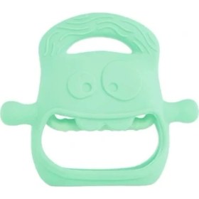 Resim Tp Buğz Açık Yeşil Bebek Silikon Diş Kaşıyıcı 