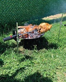 Resim Nurgaz Pilli Tavuk Çevirme Aparatı 