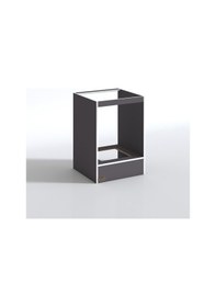 Resim Kenzlife ankastre modülü kabini helyum gri fırın ocak dolabı 