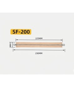 Resim Koodmax 20CM Poşet Ağzı Kapama Yapıştırma Makinesi Yedek Tel + Teflon (Açıklamayı Okuyunuz) 