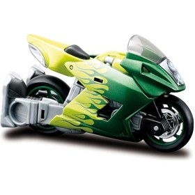 Resim Maisto Maximus Oyuncak Motorsiklet 8 CM Cykons 