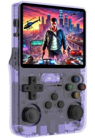Resim ROXİVA R36S IPS HD EKRAN 64GB 15.000 OYUNLU 3500mAh PS1/PSP/SEGA/NİNTENDO OYUN KONSOLU/ATARİ 