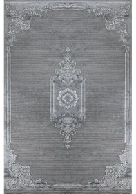 Resim Bahariye Halı Art Deco 95x200 A916 Gri Bej 