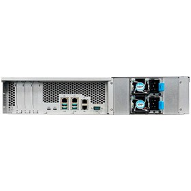 Resim ASUSTOR AS7112RDX INTEL E-2224 12 BAY NAS(12X18TB SUPPORT)8GB DDR4 ECC(128GB SUPPORT) M.2 SLOTS X2 GBE X4 PCIE GEN3 X3 USB 3.2 X4 USB 3.2 TYPE-C X2 VERİ DEPOLAMA CİHAZI 