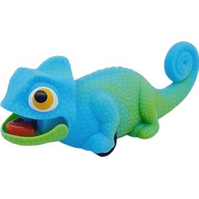 Resim Sürtmeli Sürüngen Hayvanlar Serisi - H-55 - Mavi Iguana 