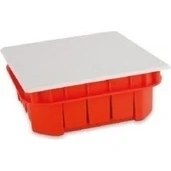 Resim Şamil Sıva Altı 10X10 Kare Buat Kutusu ve Kapağı - 5 Adet 