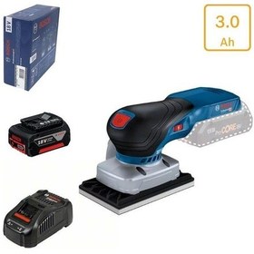 Resim Bosch Gss 18v-13 3 Amper Tek Akülü Titreşimli Zımpara Makinesi 