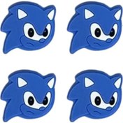 Resim Sonic Ps5/ps4/ps3/xbox One/one X/one S/series X/series S 3d Analog Silikon Koruyucu -2 Adet Sonic-4 