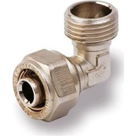 Resim Fırat 16mm Pex Dış Dişli Dirsek 