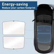 Resim Tesla Model Y için Güneşlik - Premium Araç İç Aksesuarı, UV Koruma & Isı Yalıtımı 
