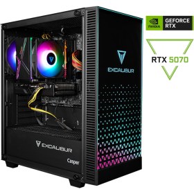 Resim Casper Excalibur E65H.147F-DF70X-0HE Intel Core i7-14700F 32GB RAM 1TB NVME SSD RTX 5070 Freedos 