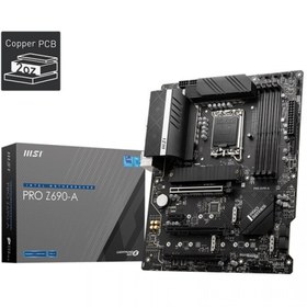 Resim MSI Pro Z690-a Ddr4 M2 Pcıe Nvme Hdmı Dp Pcıe 16x V4.0 1700p Atx 