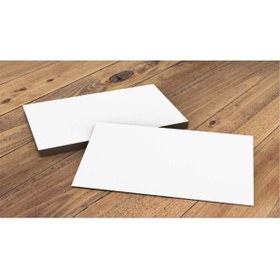 Resim Genel Markalar 600 Adet 300 gr Selefonsuz 8x5 Cm Boş Baskısız Kartvizit 