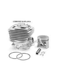 Resim Stihl Ms341 / Ms361 Testere Chrome Silindir Piston Seti 47 Mm 