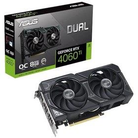 Resim GeForce Dual RTX4060 Ti O8G RTX 4060 Ti 8 GB GDDR6 128 Bit Gaming Ekran Kartı 