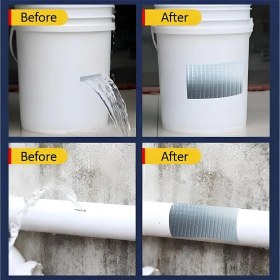 Resim Çamur Bant 3 Adet Çatı Izolasyon Ses Su Yalıtım Tamir Sakız Bandı Gri 72 mm x 2 Metre 