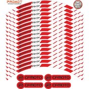 Resim Cf Moto Uyumlu Jant Şeridi 3 