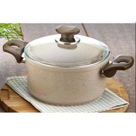 Resim Gülsan Safran Granit Derin Tencere 22 CM 