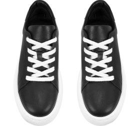 Resim Desa Rocio Siyah Kadın Deri Günlük Ayakkabı 