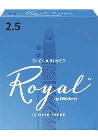 Resim D'addario Rbb1025 Royal Eb Klarnet Kamışı No: 2.5 Orta Seviye/eğitim - 10'lu Paket Standart Sertlik, Net Ses Ve Fransız Kesim Filed 