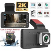 Resim Padalink 2k Çekimli Araç Kamerası - 3" Ekran, Wifi Bağlantılı, Geri Görüş Özellikli 
