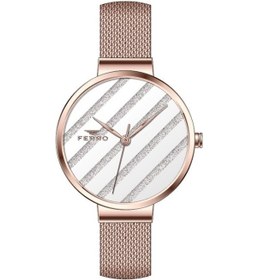 Resim Ferro Rose Hasır Kordon Kadın Kol Saati F21153C-C F21153C-C 