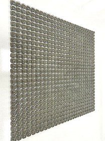 Resim MozaiKristaL Hobi ve Sanatsal çalışmalar için 10x10mm İnci, 31,5x31,5cm. Cam Mozaik. ( 1 file karo fiyatı ) 