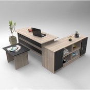 Resim Yurudesign Vario Abf Ofis Büro Masa Takımı 3 Renk 