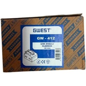 Resim Gwest Çok Amaçlı Klemens Gw-412 Adet 100 