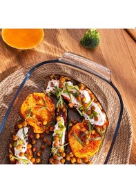 Resim Emsan Mono Borosilikat Fırın Kabı 2,7l Renksiz Şeffaf 