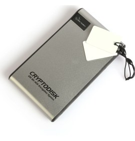 Resim Cryptodisk RFID 500GB 2.5" Şifreli Taşınabilir Disk 