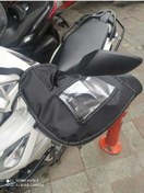 Resim TVS Jupiter Uyumlu Telefon Tutuculu Elcik Koruma Aras Moto 