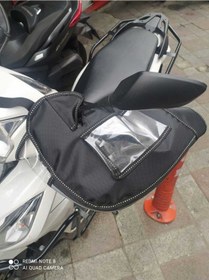 Resim TVS Jupiter Uyumlu Telefon Tutuculu Elcik Koruma Aras Moto 