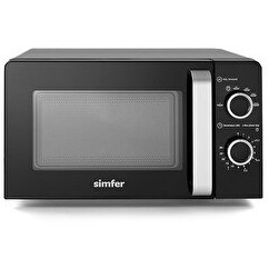 Resim Simfer SK 4603 W Siyah 20 LT Mekanik Mikrodalga Fırın 