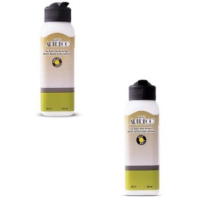 Resim Kozme Store - Su Bazlı Vernik Mat Ve Parlak 2 X 140 Ml. Turuncu 