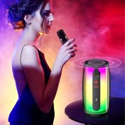 Resim Fogy Pluse 6 Mikrofonlu Rgb Kablosuz Soundbar Multimedya Hoparlör Speaker Bluetooth Hoparlör 2024 