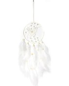 Resim Reedark El Yapımı Rüya Kapanı - Bebek Odası Ve Yatak Dekoru İçin Şık Beyaz Tasarım Beyaz 